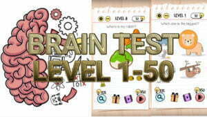 brain test tricky puzzles level 1 50 featured image