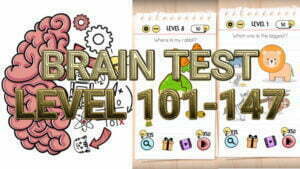 brain test tricky puzzles level 101-147 featured image