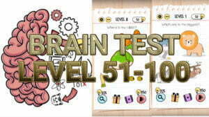 brain test tricky puzzles level 51 100 featured image
