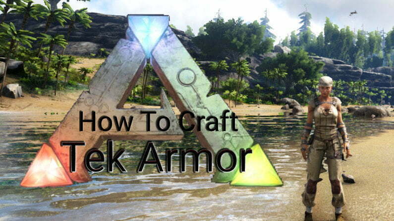 How To Get Tek Armor In Ark How To Craft Tek Armor In Ark Survival Evolved