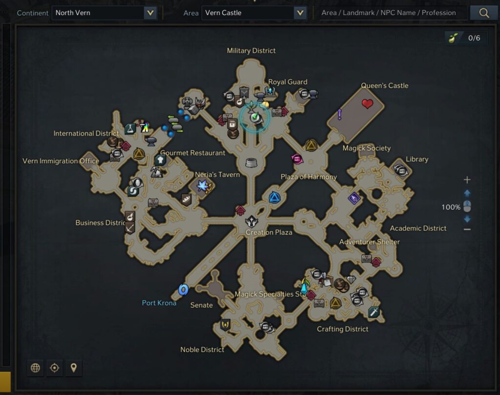 Where to use perception shard Lost Ark