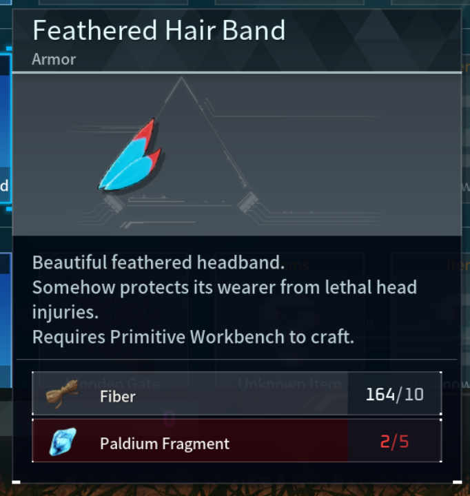 Feathered Hair Band Palworld