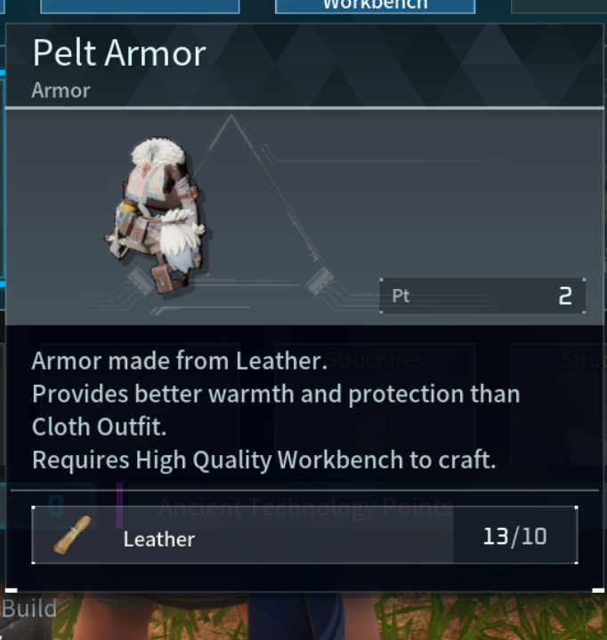 Pelt Armor Palworld