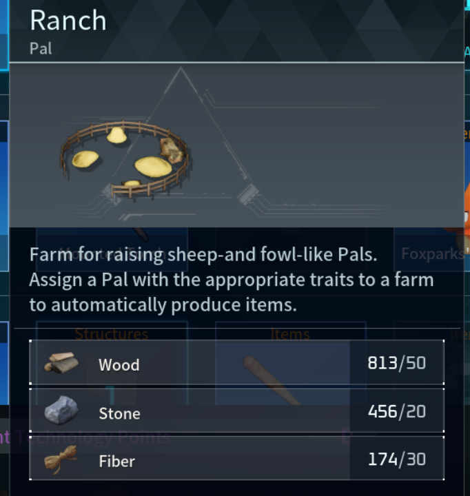 Ranch Palworld