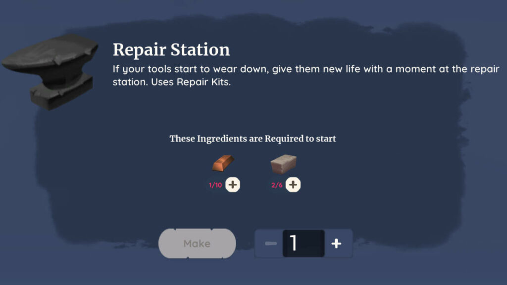 Repair Station Palia