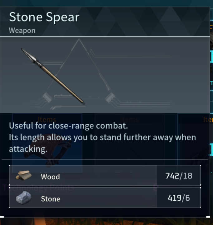 Stone Spear Palworld
