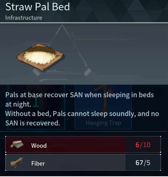 Straw Pal Bed