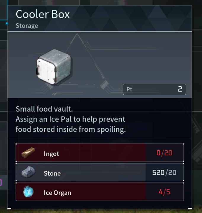 Cooler Box Palworld