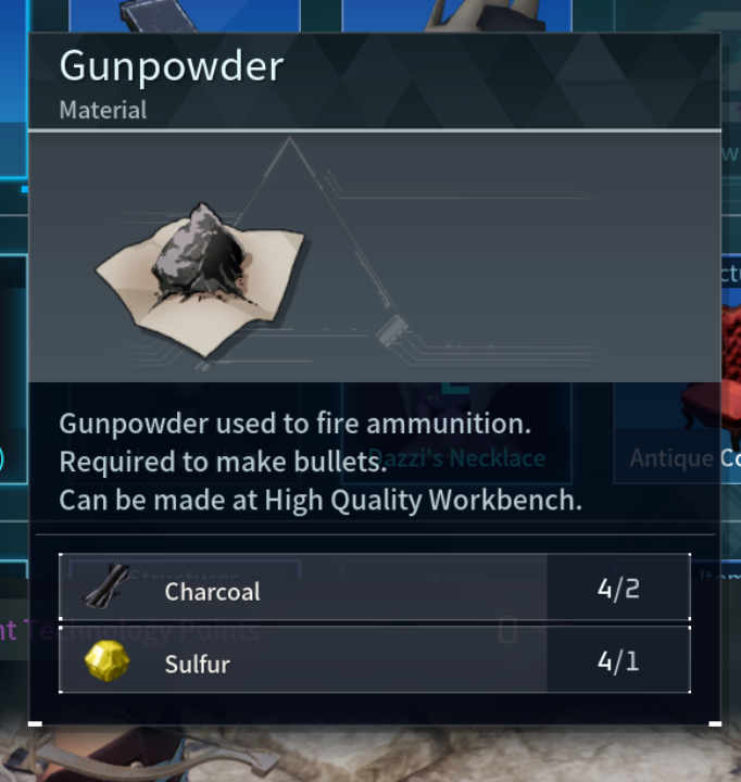 Gunpowder Palworld