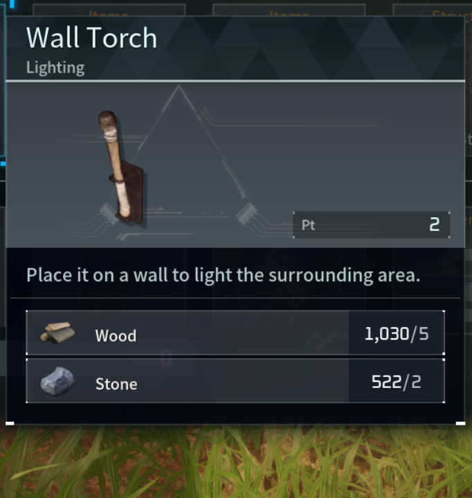 Wall Torch Palworld