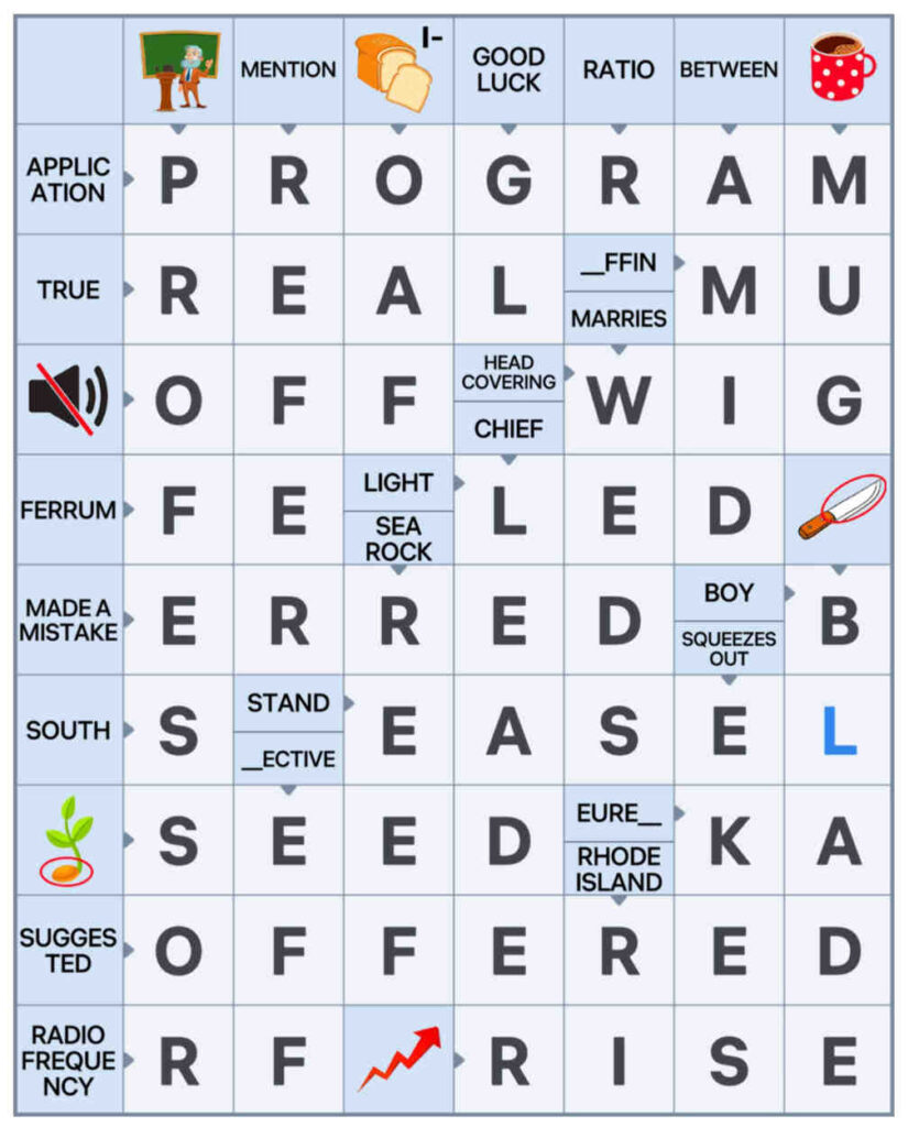 Crossword Master – Word Puzzle Level 12 1 Puzzle 12