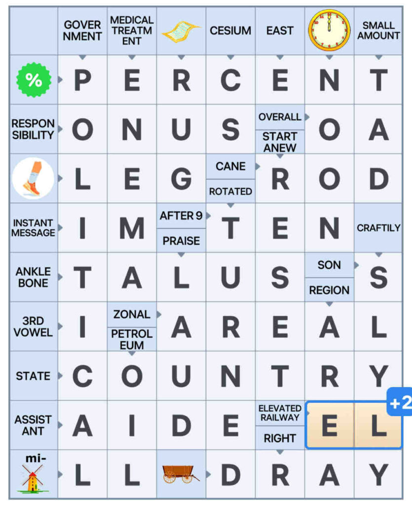 Crossword Master – Word Puzzle Level 18 1 Puzzle 18