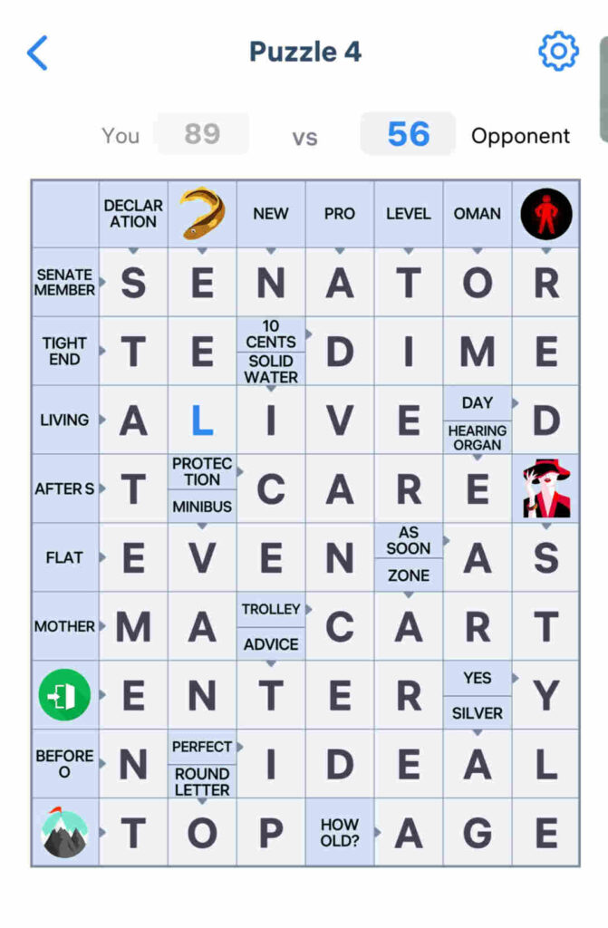 Crossword Master – Word Puzzle Level 4 1 Puzzle 4