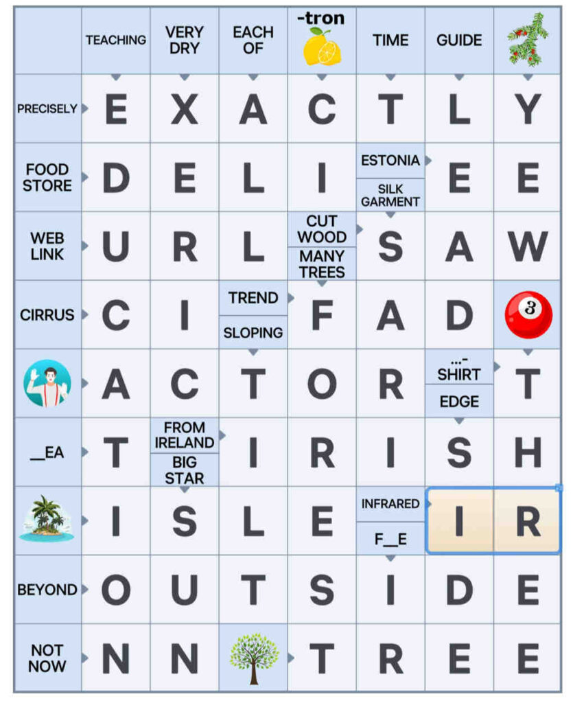 Crossword Master – Word Puzzle Level 6 1 Puzzle 6