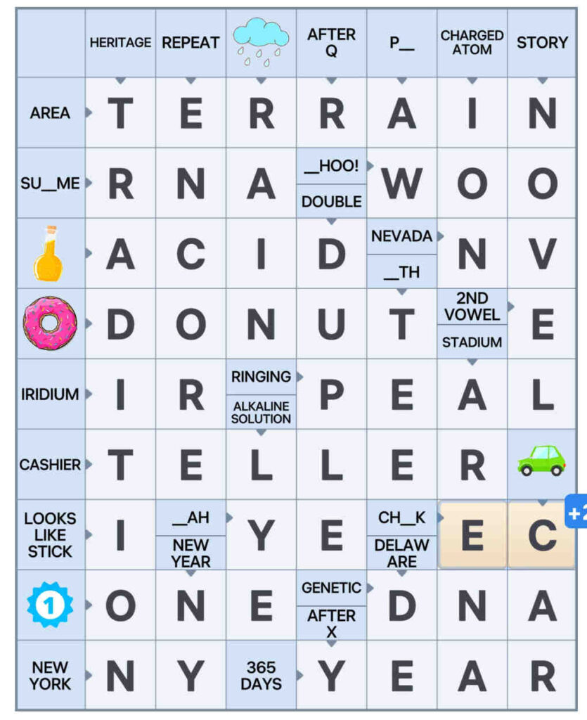 Crossword Master – Word Puzzle Level 7 1 Puzzle 7