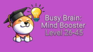 BUSY BRAIN MIND BOOSTER LEVEL 26 45