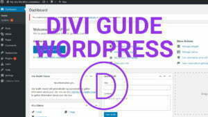 featured image Divi wordpress Guide
