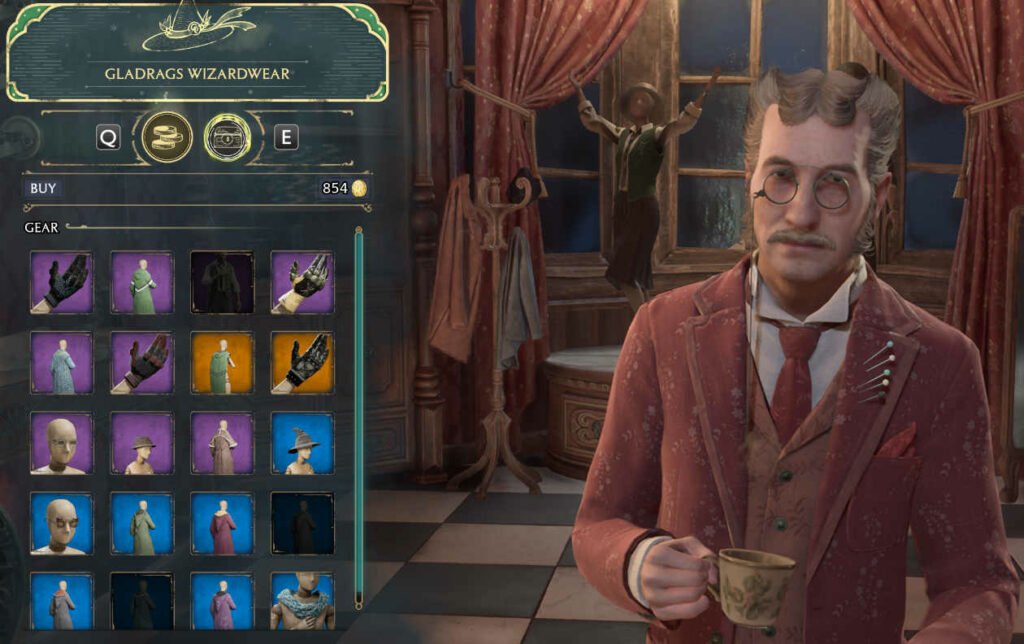 Augustus Hill is the man selling wizard clothes in Gladrags Wizardwear