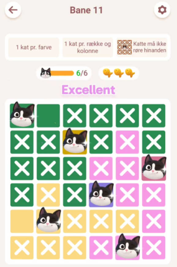 Meowdoku Level 11