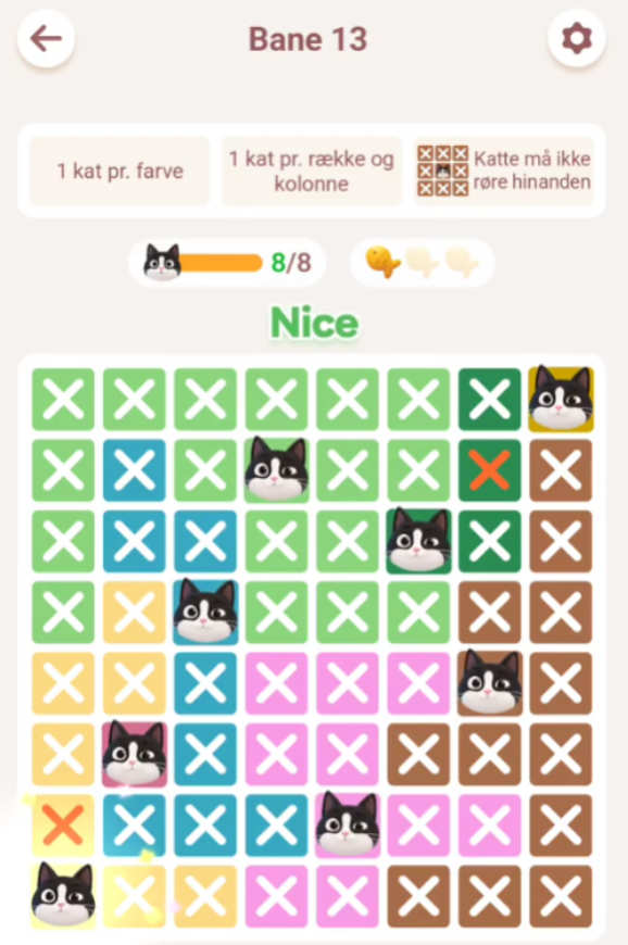 Meowdoku Level 13