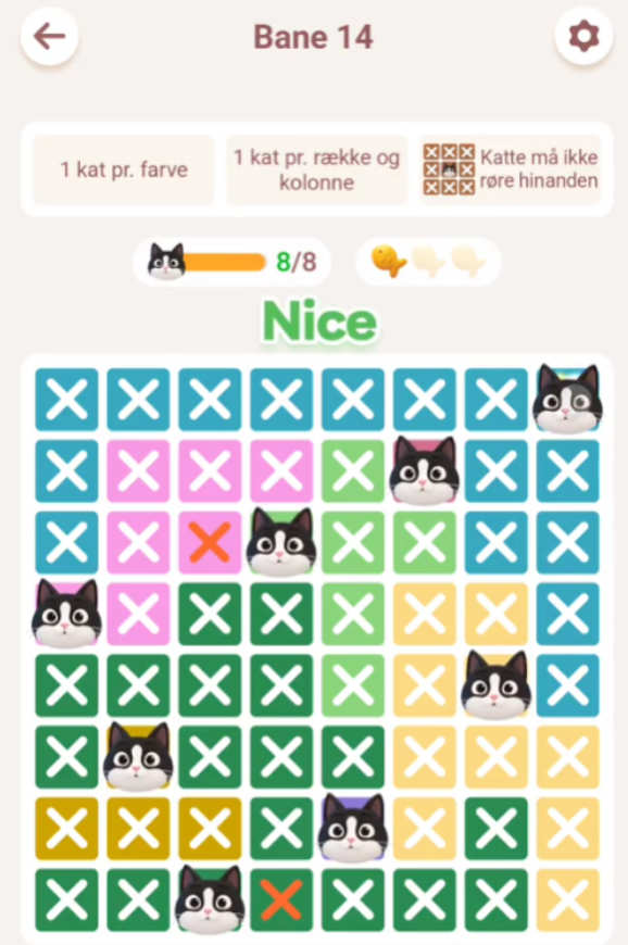Meowdoku Level 14